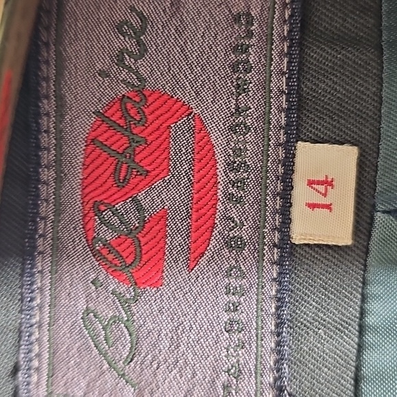 Vintage BILL HAIRE Classic Olive Green Women's BlazerEastern Airline 14 - Picture 2 of 13